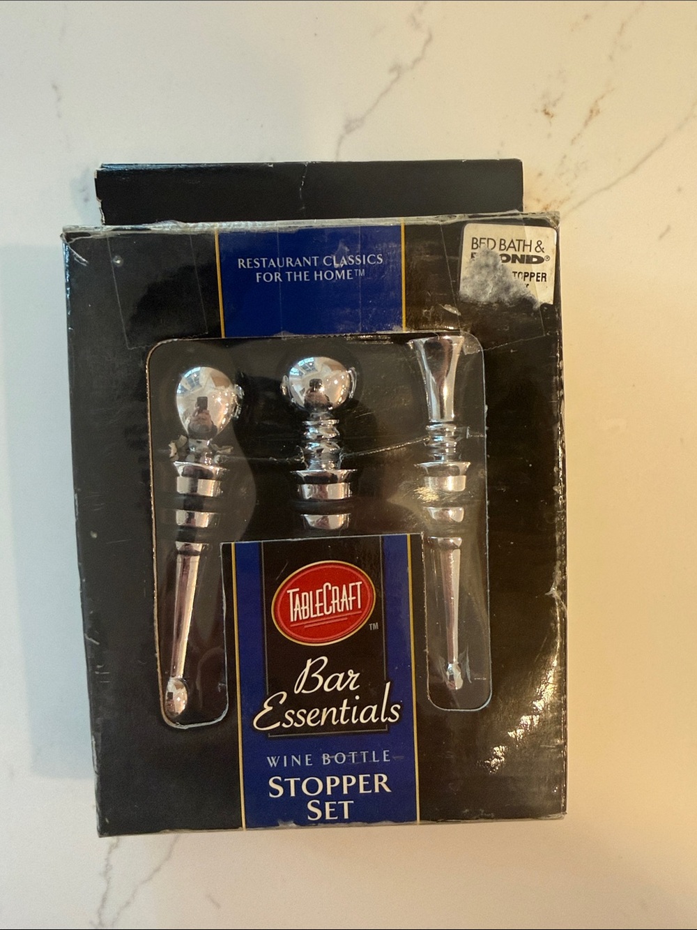TableCraft Bar Essentials Wine Bottle Stopper Set